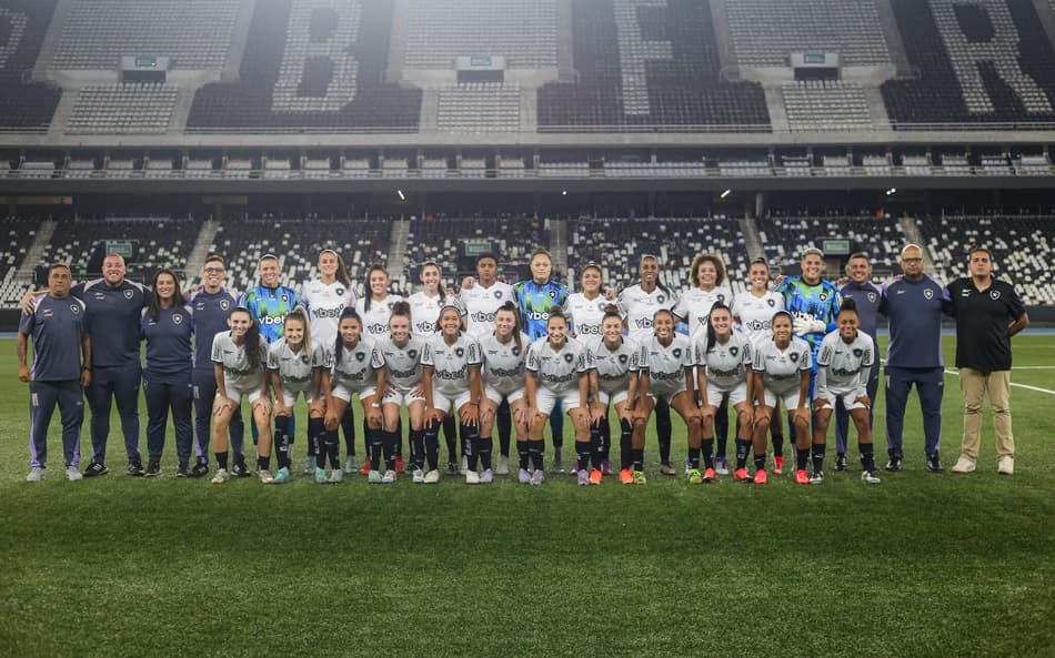 Botafogo conquistou acesso à Série A1 do Brasileirão Feminino. (Foto: Arthur Barreto/Botafogo)