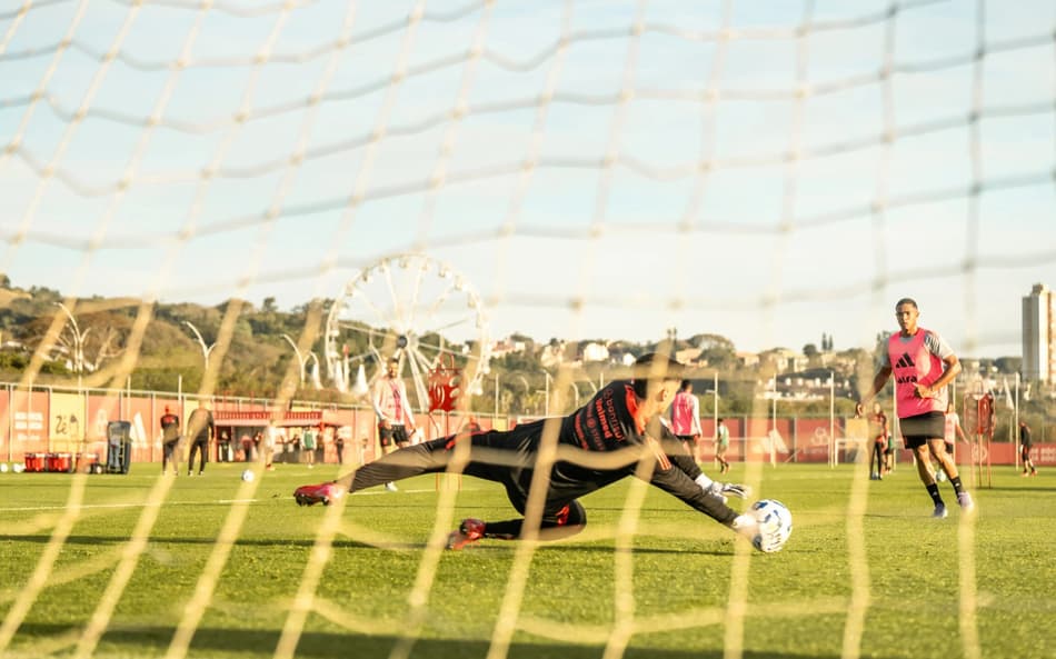 Treino do Internacional no CT Parque Gigante