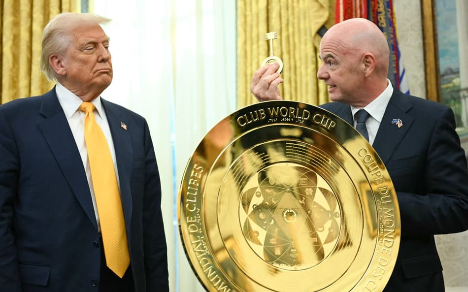 Donald Trump e Gianni Infantino