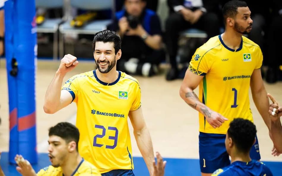 Alan e Flávio ficam fora de partida contra a Turquia na VNL masculina