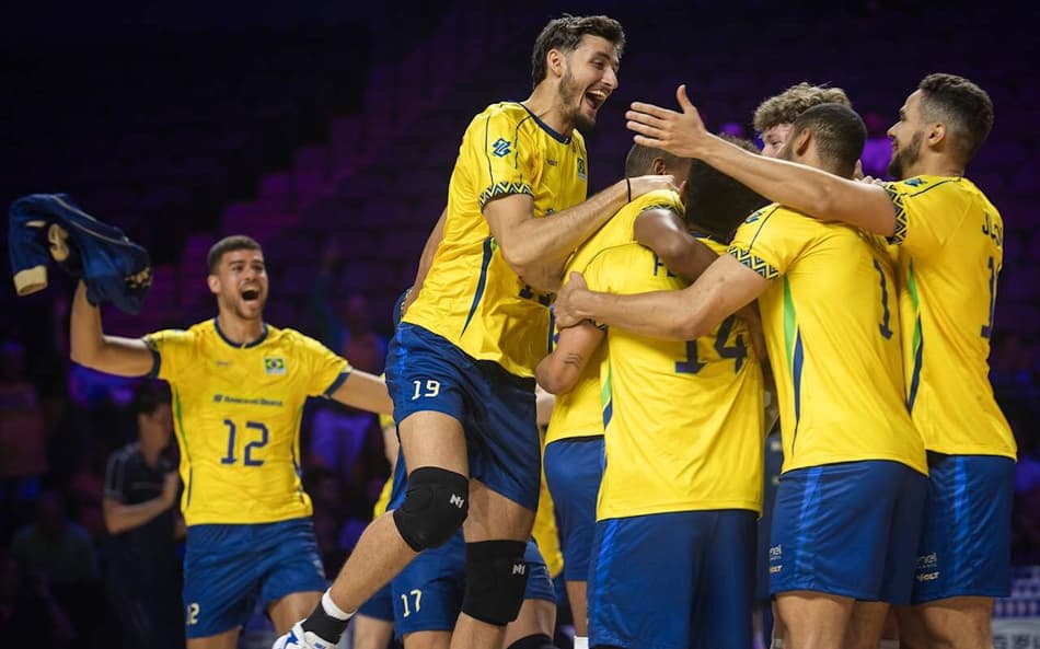 BRASIL X CHINA VNL MASCULINA
