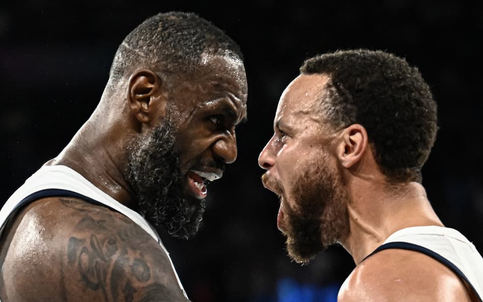 LeBron James e Stephen Curry