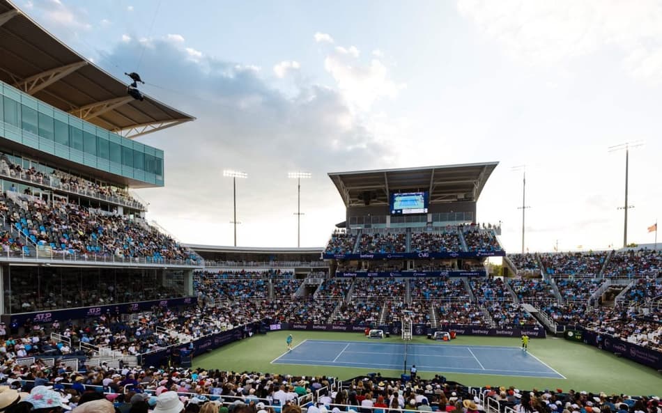 A quadra central do Masters 1000 de Cincinnati (Divulgação)