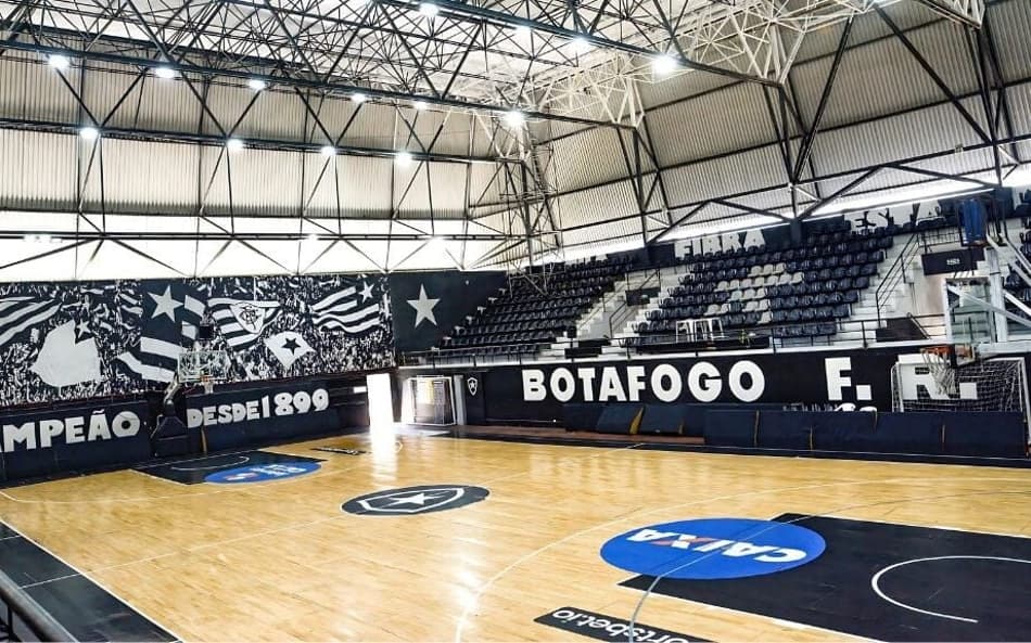 Ginásio Oscar Zelaya é a casa do Botafogo Basquete (Foto: Wallace Lima/Botafogo)