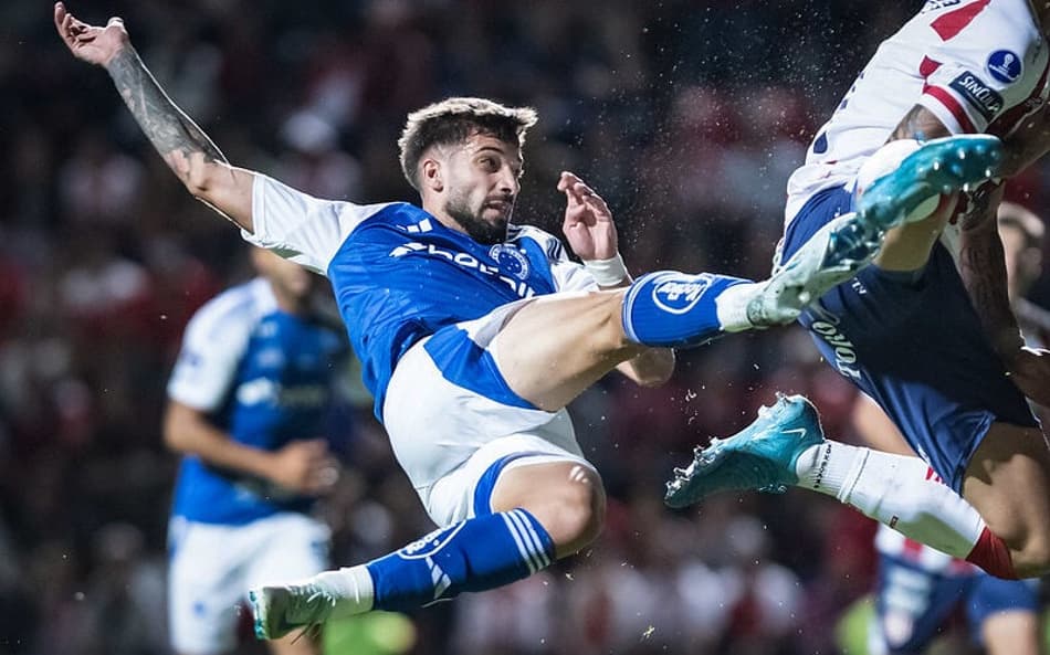 Lautaro Diaz, atacante do Cruzeiro (Foto: Gustavo Aleixo/Cruzeiro)