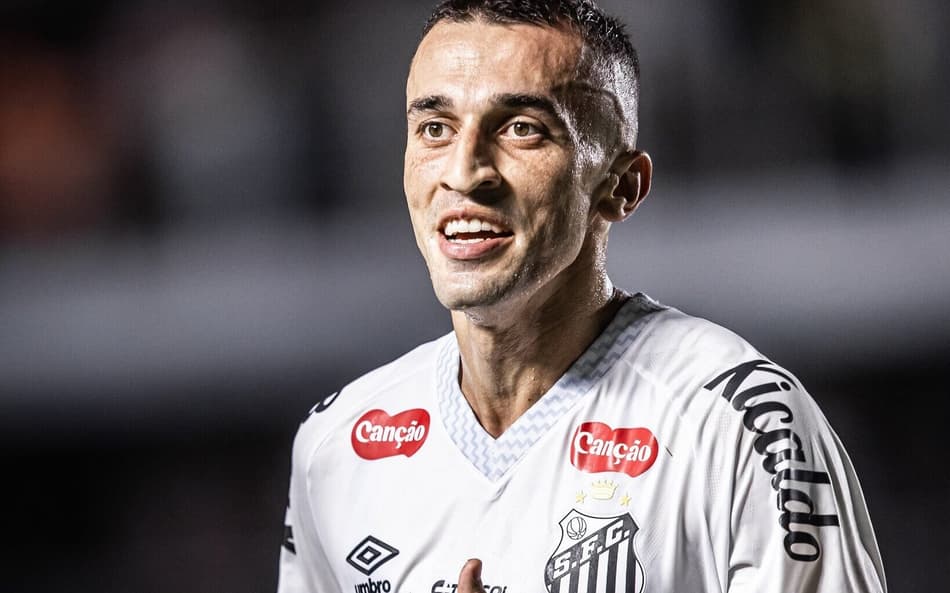 João Schmidt volta ao time titular do Santos (Foto: Raul Baretta/ Santos FC)