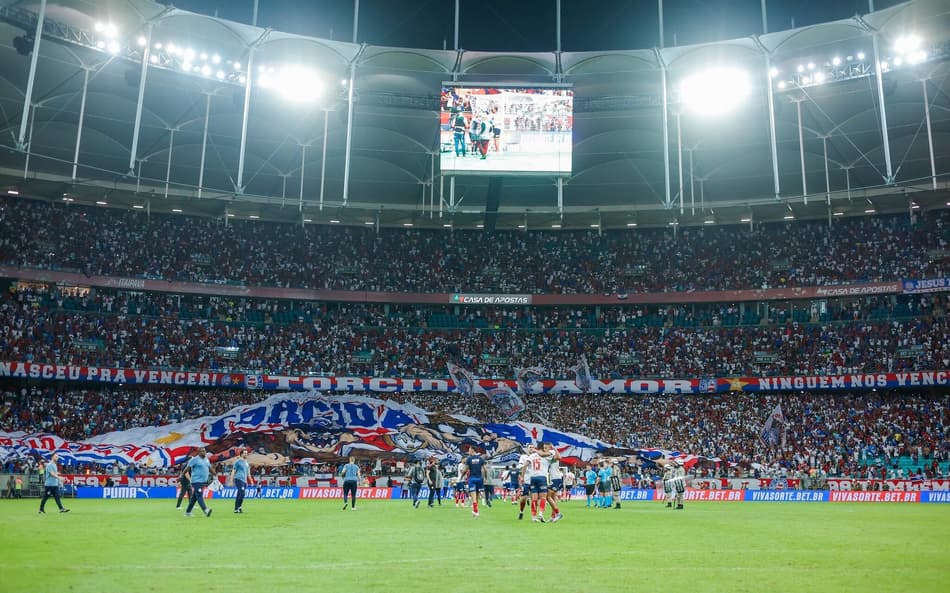 Torcida do Bahia lota a Arena Fonte Nova Foto: Rafael Rodrigues / EC Bahia