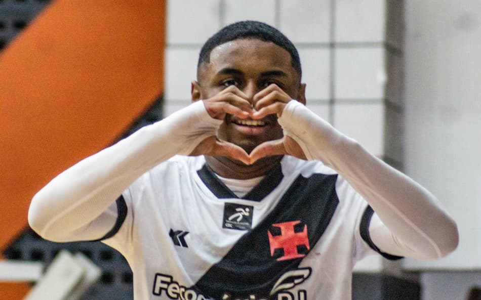 David Reis é o artilheiro do Vasco no Brasileiro de Futsal (Allan Pereira/Divulgação)