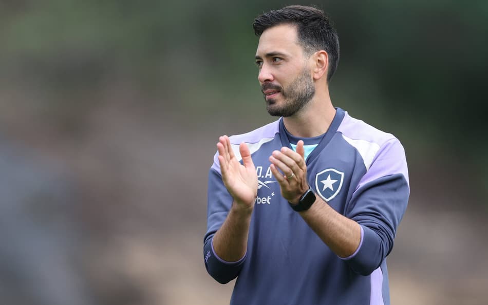 Davide Ancelotti é o novo técnico do Botafogo (Foto: Vítor Silva/Botafogo)