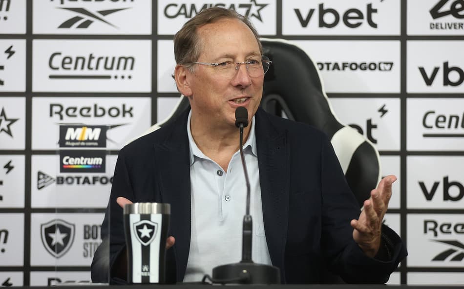 John Textor é o dono da SAF do Botafogo (Foto: Vítor Silva/Botafogo)