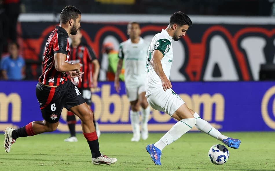 Vitória e Palmeiras empatam no Barradão (Foto: Cesar Greco/Palmeiras)