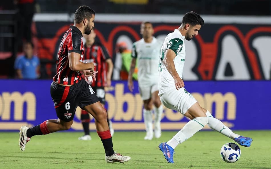 Vitória e Palmeiras empatam no Barradão (Foto: Cesar Greco/Palmeiras)