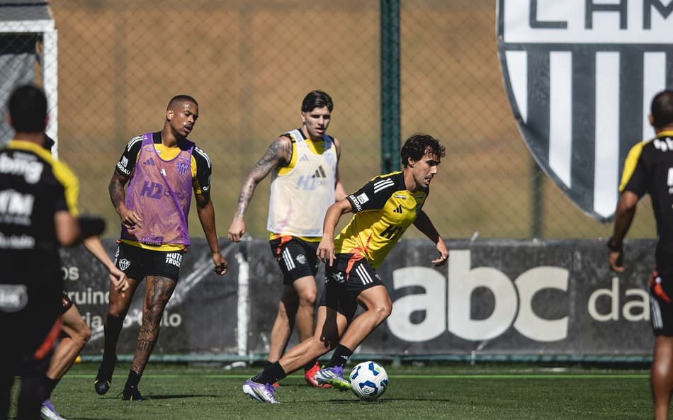 Treino do Atlético-MG (Foto: Pedro Souza / Atlético)