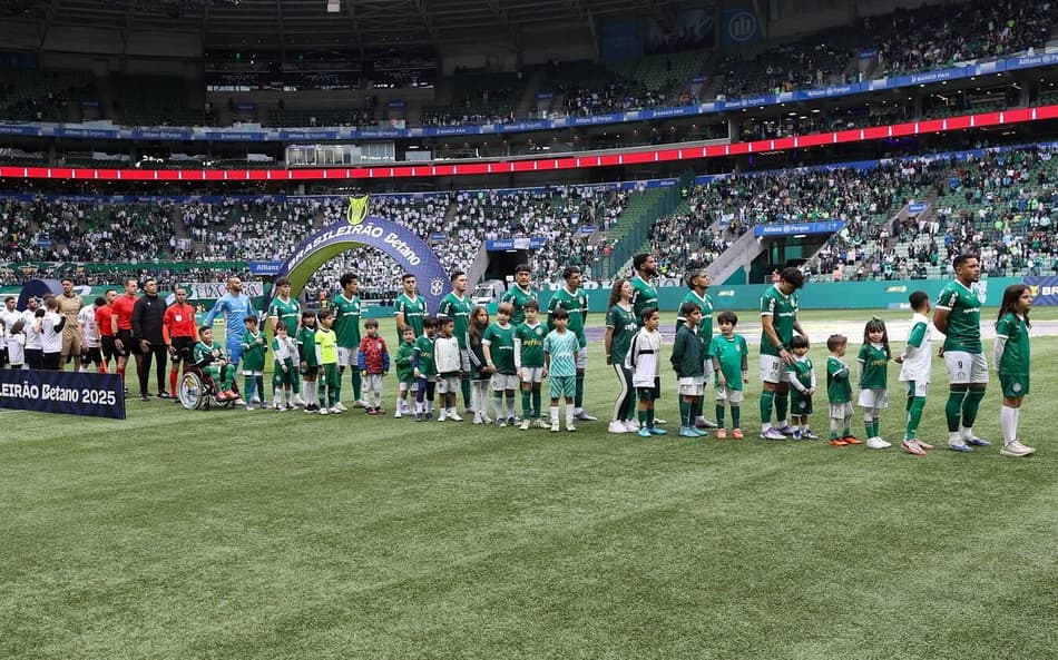 Palmeiras x Ceará (Foto: Cesar Greco/Palmeiras)