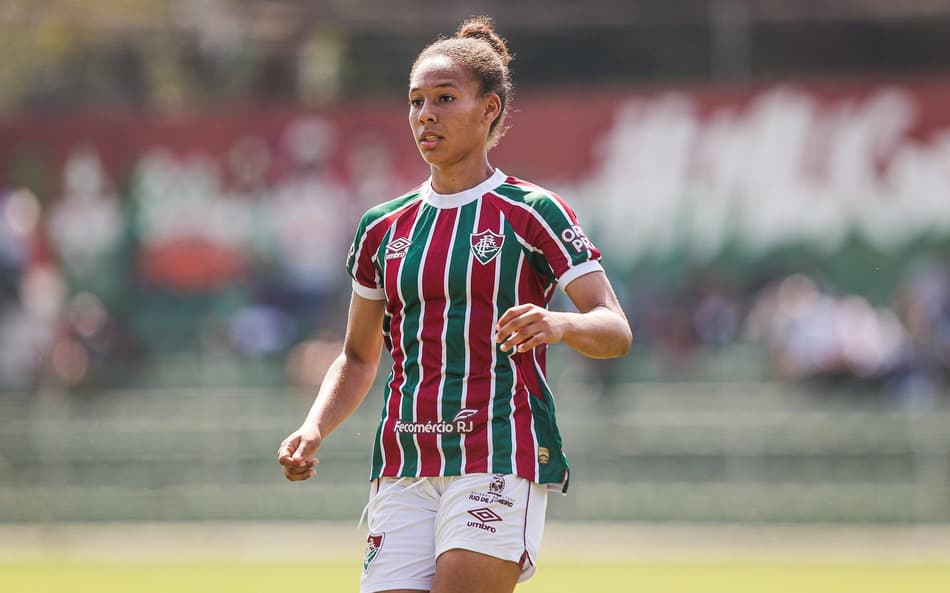 Adrielly Bruna está no Fluminense desde 2024. (Foto: MARINA GARCIA / FLUMINENSE F.C.)