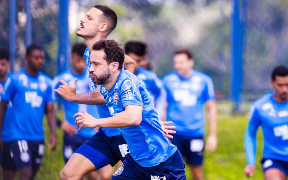Everton Ribeiro em treino do Bahia (Foto: Letícia Martins / EC Bahia)