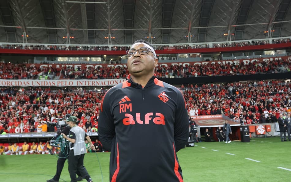 Roger Machado, técnico do Internacional