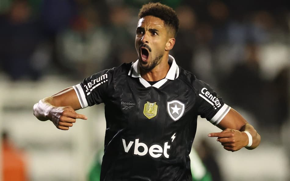 Chris Ramos estreou pelo Botafogo com dois gols (Foto: Vítor Silva/Botafogo)
