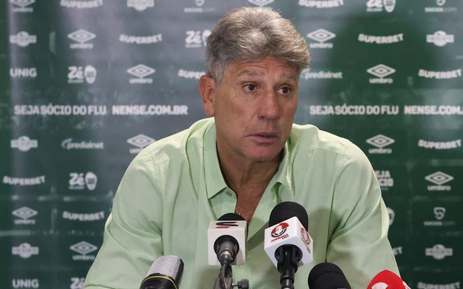 Renato Gaúcho após Bahia x Fluminense