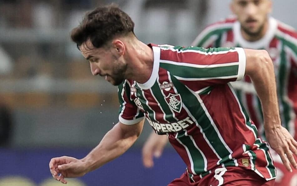 Martinelli em ação em Santos x Fluminense (Foto: Marcelo Gonçalves/ Fluminense FC)