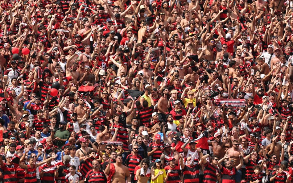 Torcida do Flamengo Mundial de Cubes Flamengo x Chelsea