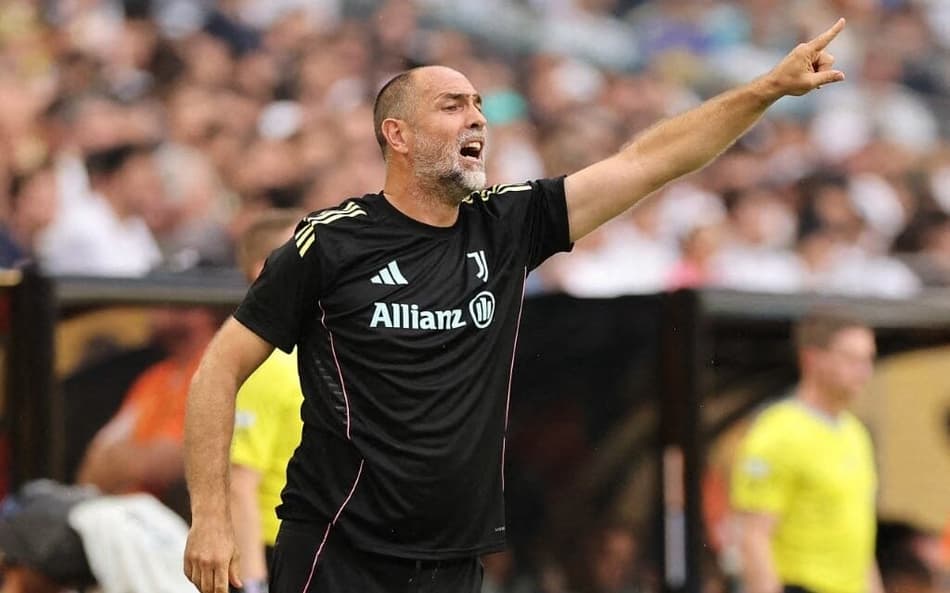 Igor Tudor em Juventus x Real Madrid (Foto: Michael Reaves/AFP)