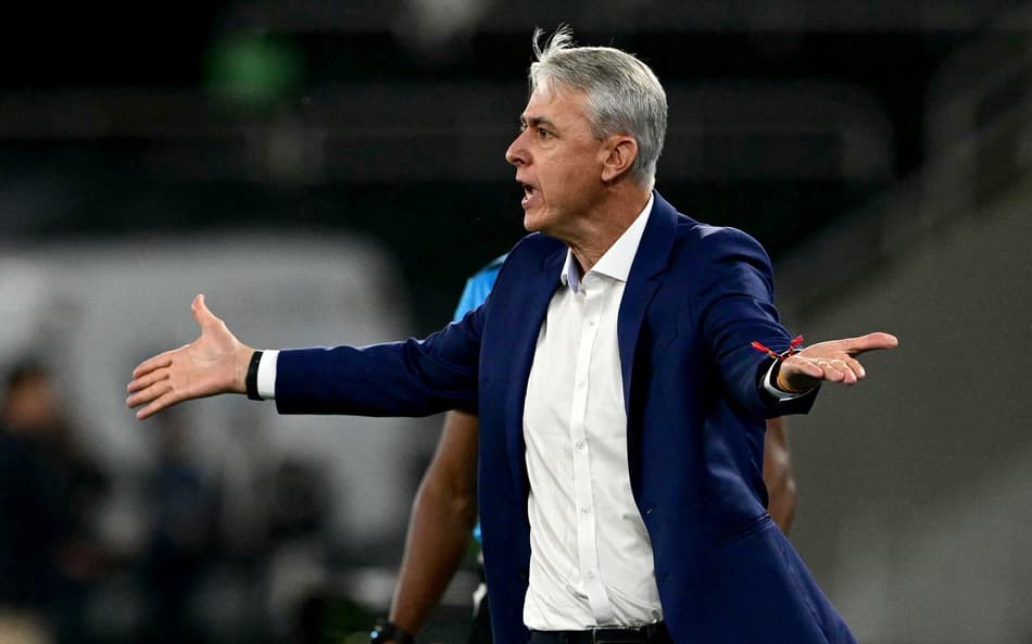 Tiago Nunes é o técnico da LDU (Foto: Pablo Porciuncula/AFP)