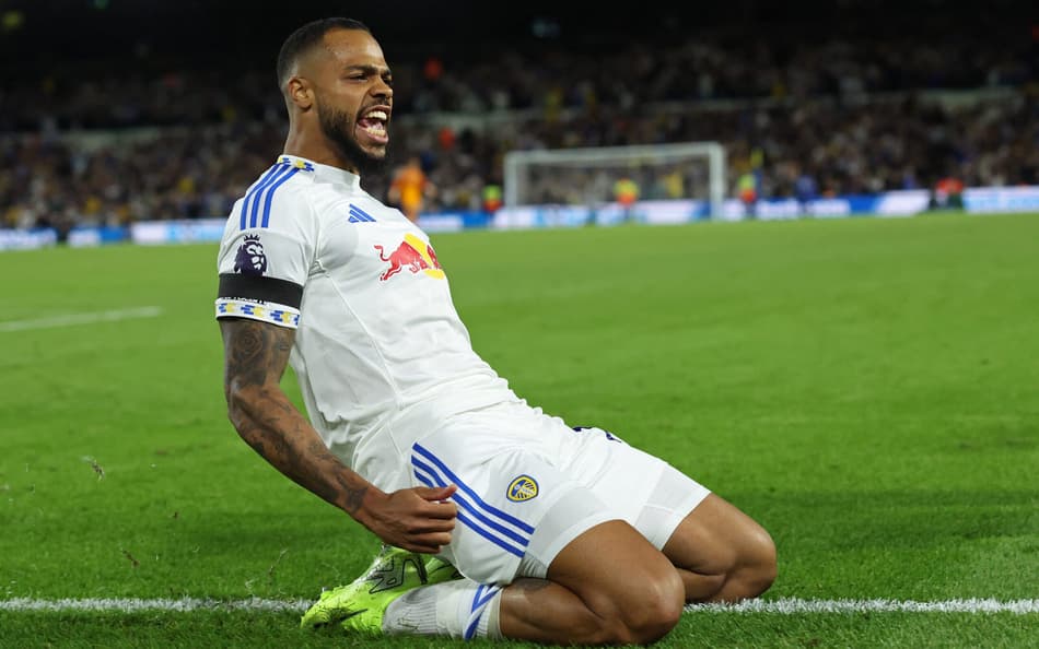 O Leeds United venceu o Everton pela Premier League (Foto: Darren Staples / AFP)