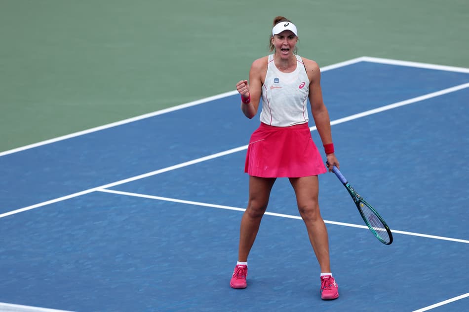 Imagens da vitória de Bia Haddad na segunda rodada do US Open