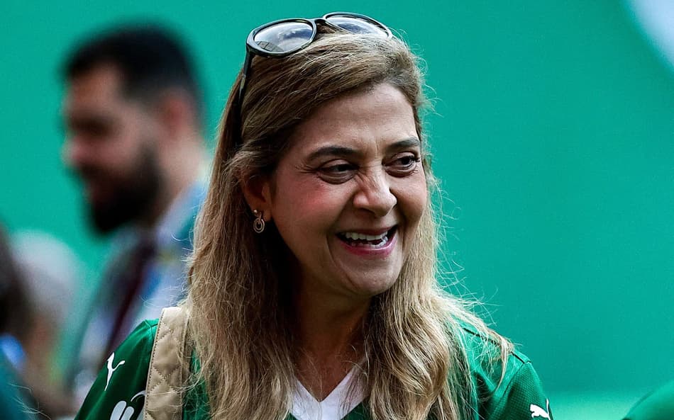 Leila Pereira, presidente do Palmeiras (Foto: Fabio Giannelli/AGIF)