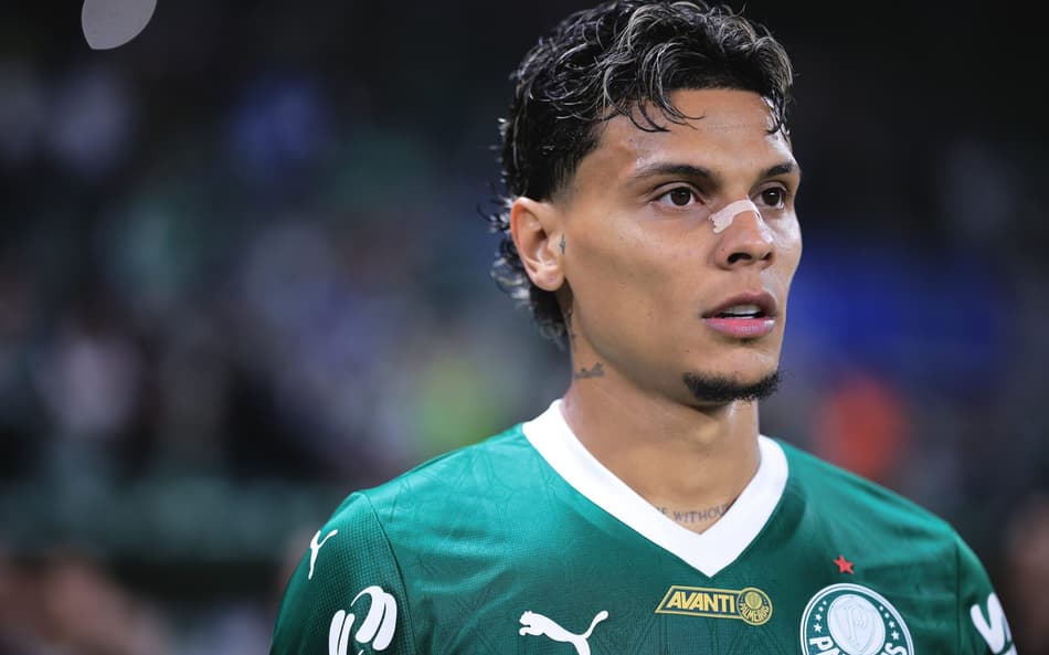 Richard Ríos, volante do Palmeiras