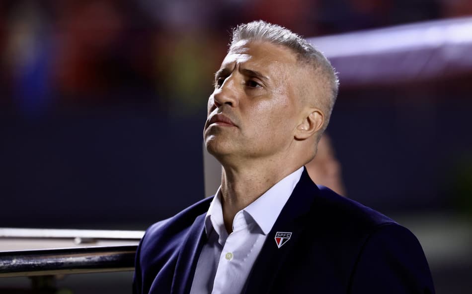 Com Hernán Crespo, São Paulo fez 10 gols em seis partidas. (Foto: Marcello Zambrana/AGIF)