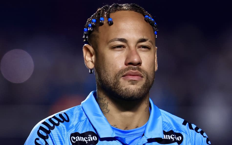Neymar acumula 5 partidas seguidas jogando por 90 minutos pelo Santos. (Foto: Marcello Zambrana/AGIF)