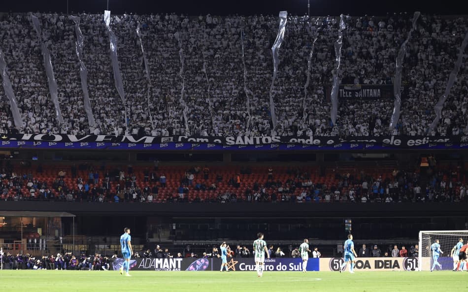Santos fez acordo com o São Paulo para mandar três partidas no Morumbis. (Foto: Marcello Zambrana/AGIF)