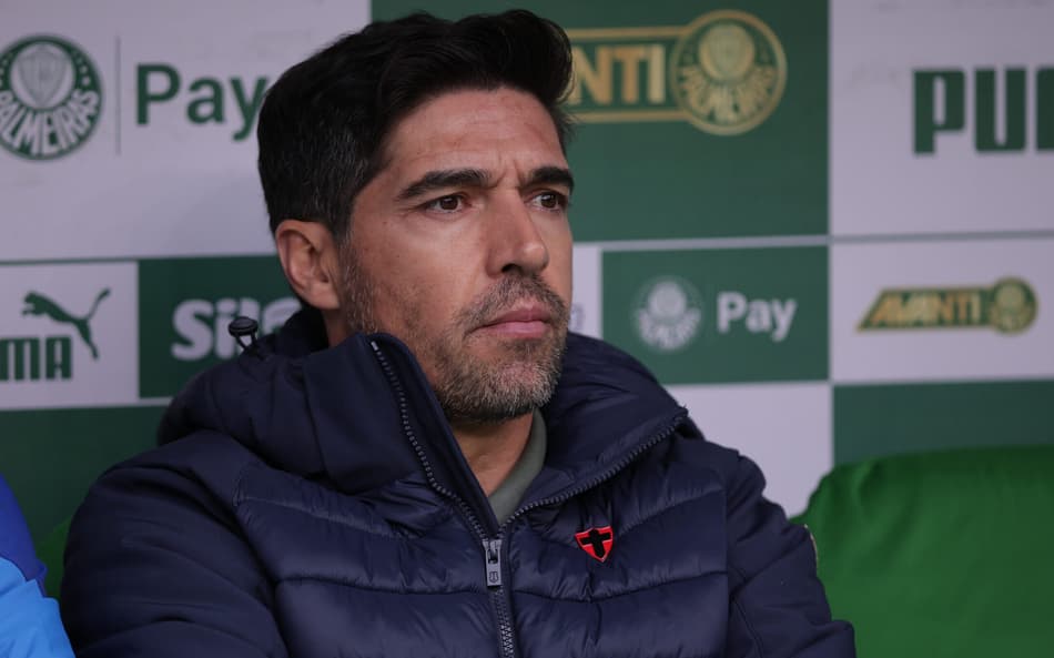 Abel Ferreira em Palmeiras x Ceará pelo Brasileirão