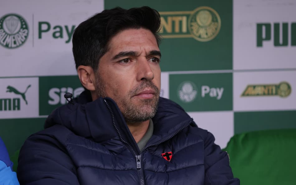 Abel Ferreira em Palmeiras x Ceará pelo Brasileirão