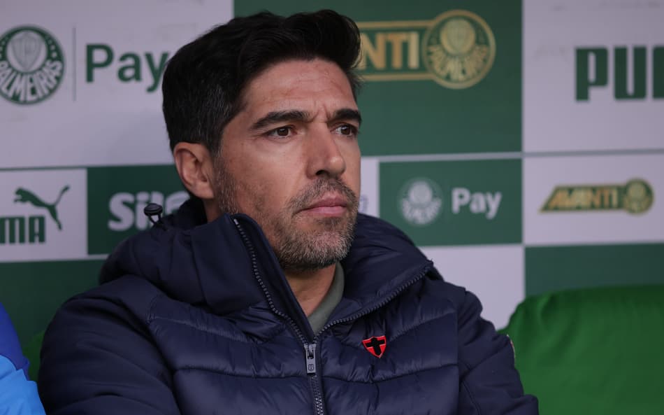 Abel Ferreira em Palmeiras x Ceará pelo Brasileirão