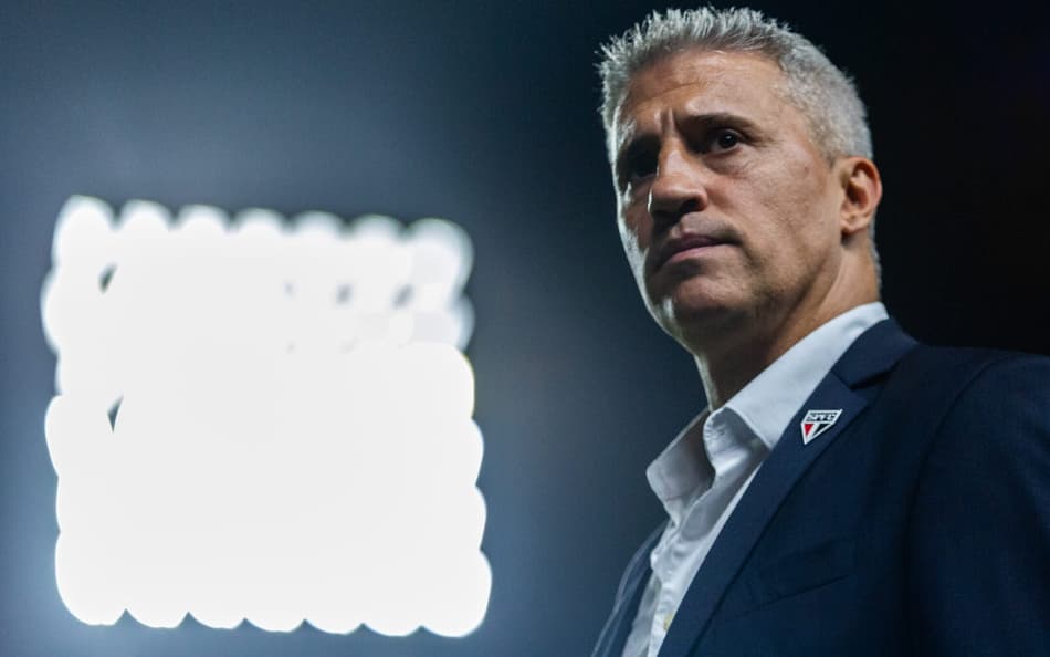 Hernan Crespo antes do jogo São Paulo e Sport (Foto: Rafael Vieira/AGIF)