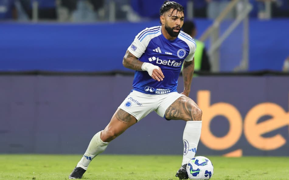 Atacante Gabigol, do Cruzeiro (Foto: Gilson Lobo/AGIF)