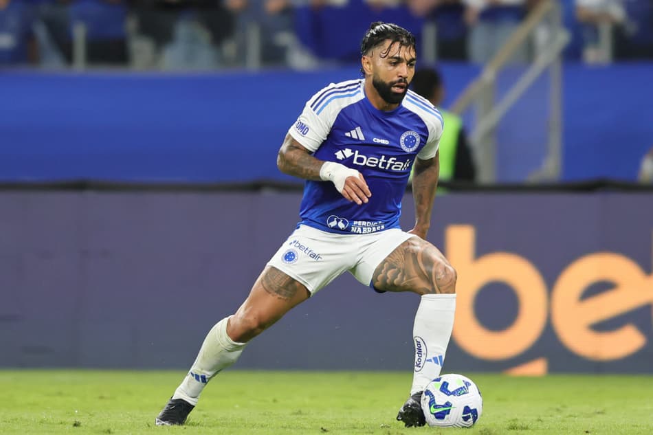 Atacante Gabigol, do Cruzeiro (Foto: Gilson Lobo/AGIF)