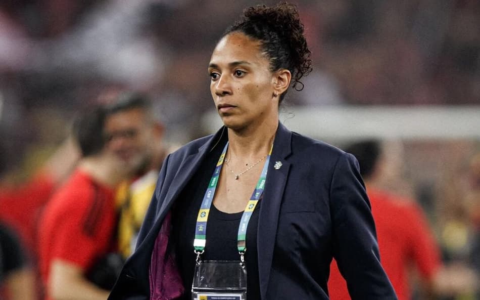 Aline Pellegrino, coordenadora de competições femininas da CBF