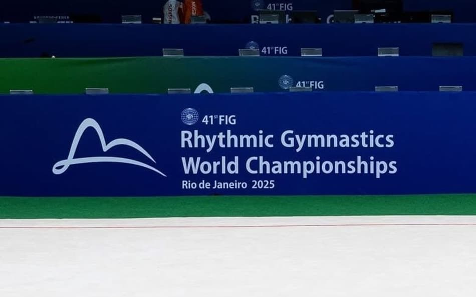 Arena Carioca pronta para receber o Mundial de Ginástica Rítmica de 2025 (Foto: Melogym/CBG)