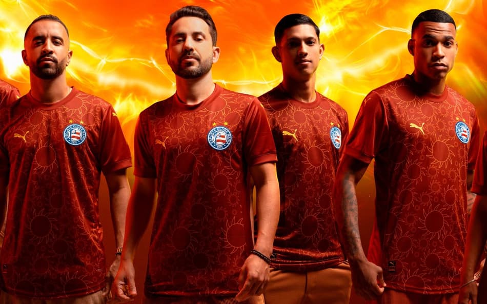 Bahia terceiro uniforme