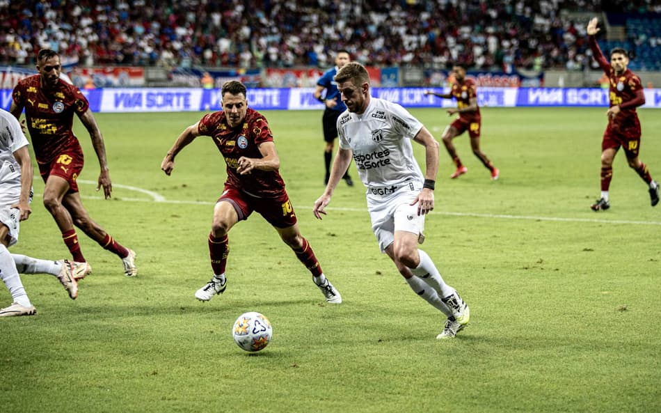 Partida entre Bahia e Ceará, pela Copa do Nordeste (Foto: Felipe Santos/Ceará SC)