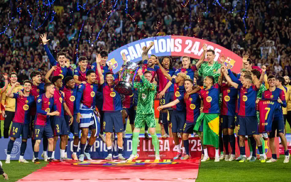 Barcelona Campeão La Liga 2024/25