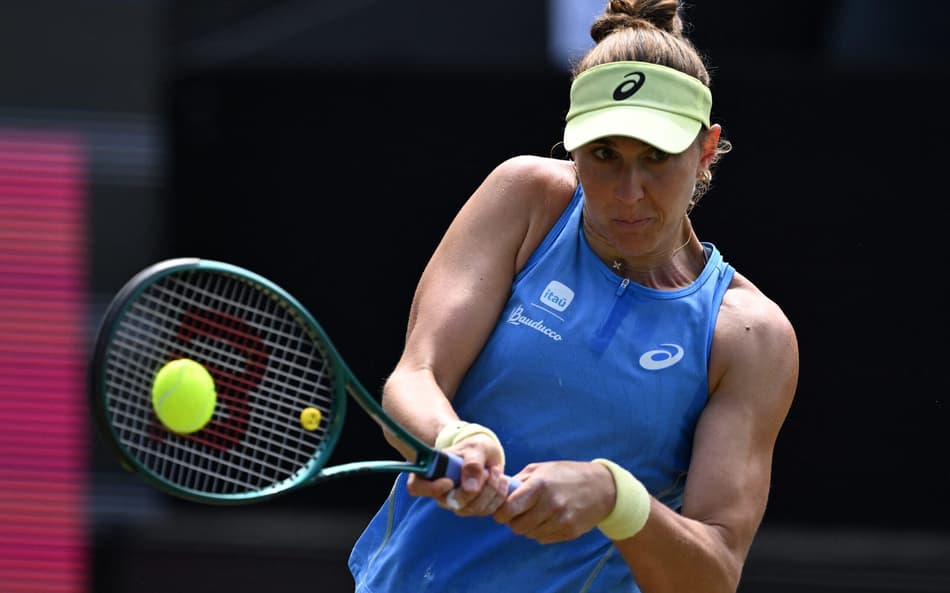 Bia Haddad enfrenta a ucraniana Elina Svitolina em Bad Homburg (foto: Kirill KUDRYAVTSEV / AFP)