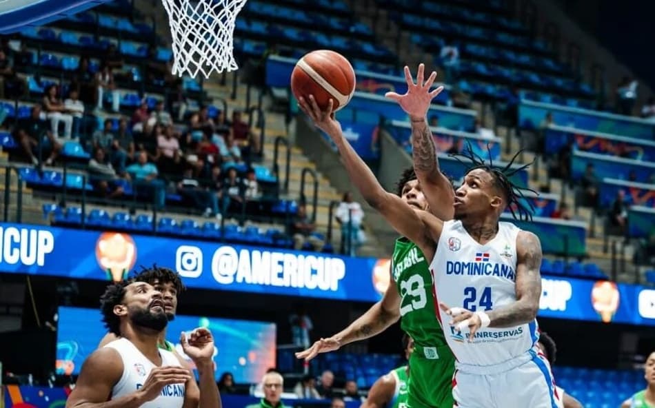 Brasil e República Dominicana na Americup (Foto: Americup / Reprodução)