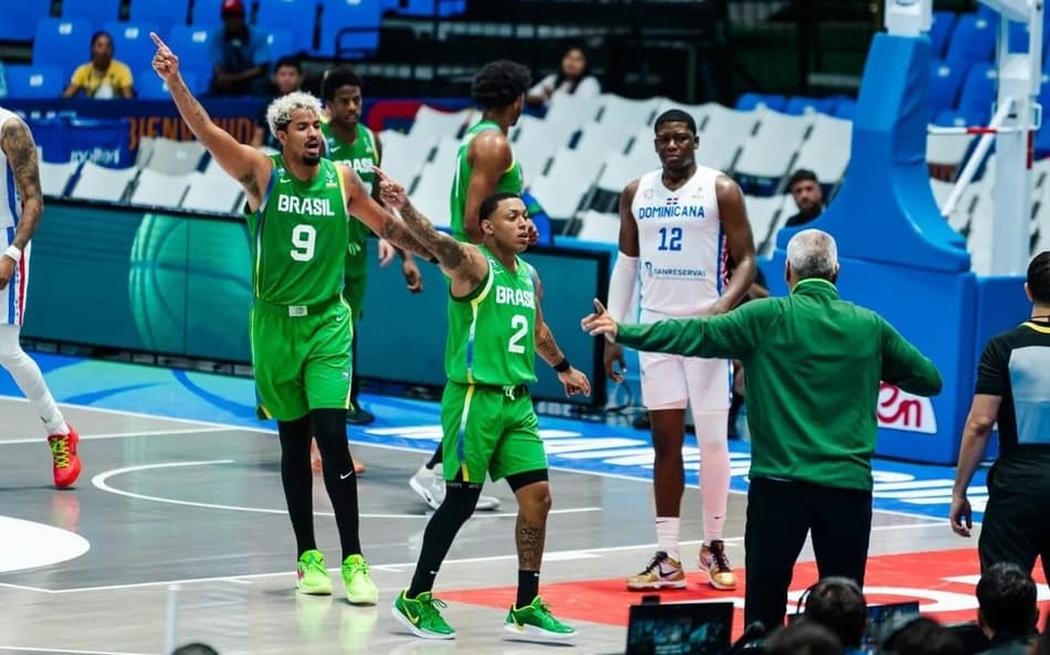 Brasil e República Dominicana na Americup (Foto: Americup / Reprodução)