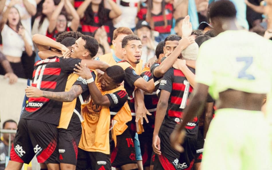 Flamengo campeão Mundial sub-20 no Maracanã (Foto: Divulgação/ Flamengo)