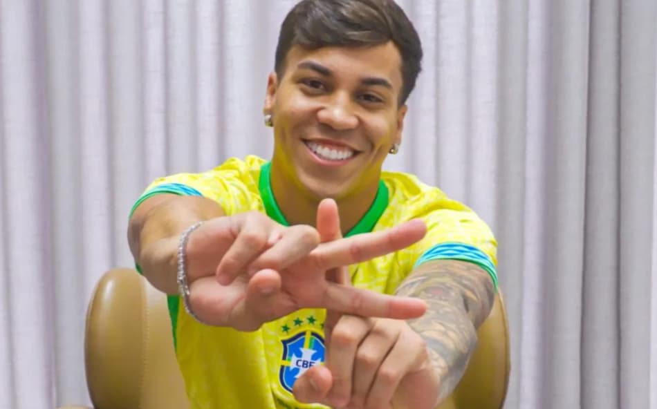 Atacante do Cruzeiro, Kaio Jorge convocado para a Seleção Brasileira (Foto: Divulgação)
